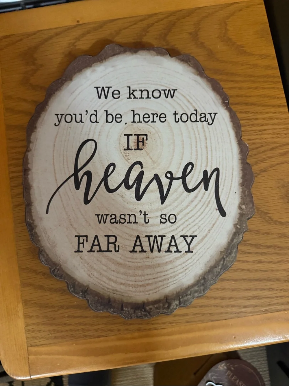 Wedding Decor: Guest Book Sign, If Heaven wasn’t so far away, & Thank you Cards